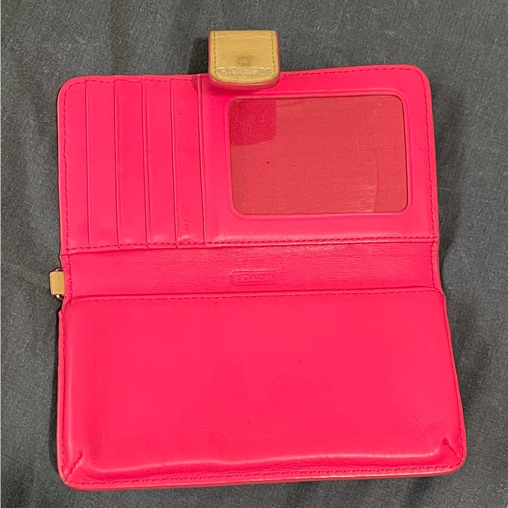 💯Authentic Coach Wallet